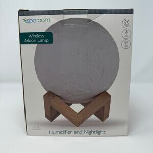 Sparoom Wireless Moon Lamp Selene Humidifier and Night Light New in Box